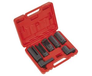 Sealey Sx032 Oxygen Sensor Socket Set 7Pc 3/8 And 1/2Sq Drive