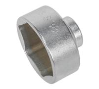 Socket De Filtre À Huile Profil Bas Sealey 38Mm 3/8"Sq Drive SX115