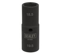 Sealey Douille à choc profonde SX1819 1/2" 80 mm 18,5/19,5 mm