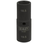 Sealey Douille à choc profonde SX1819 1/2" 80 mm 18,5/19,5 mm