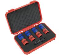 Sealey SX1820S Alliage Roue Double Embout Douille Impact Set 1.3cmSq Drive 5pc