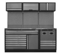Sealey Système de Rangement modulaire-Plan de Travail en Acier Inoxydable