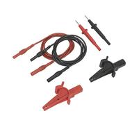 Sealey Taya Automotive Test Plomb Pince Crocodile Lot de 6