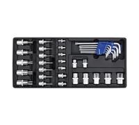 Sealey Tbt08 Tool Tray With Trx-Star Key Socket Bit And Socket Set 35Pc