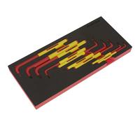 Sealey TBTE06 Premier Isolé Trx-étoile vec Outil Plateau 9pc - VDE Approuvé