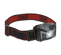 Sealey Tête Torche 3W SMD & 2 LED Rouge 3 X AAA Cellule Avec Auto-Sensor HT03LED