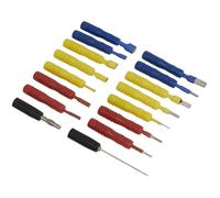 Sealey TLCS01 Kit Connecteurs Pour Câbles De Test 16 Pièces