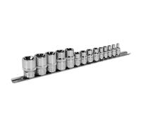 Sealey AK618 Jeu De Douilles TRX-Star 14 Pièces Entraînement 1/4" 3/8" 1/2"