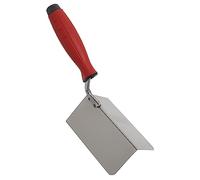 Sealey Truelle d'angle externe en acier inoxydable avec poignée en caoutchouc - 120 x 60 mm - T1803
