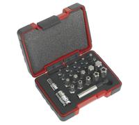 Sealey Trx-P & Sécurité Trx-Ts Ensemble de Mèches 23pc 0.6cm & 1cmSq Drive
