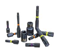 Sealey Trx-Star / Hex / Spline Embout Set Impact 42pc 1cm & 1.3cmSq Drive