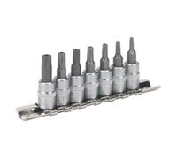 Sealey TRX-TS Ensemble De Douilles De Sécurité 7 Pièces 1/4" Carré Drive SX106