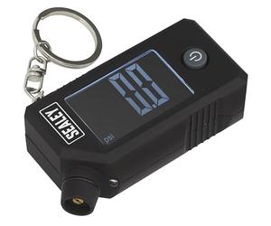 Sealey TSTPG12 Jauge de pression des pneus numérique et de profondeur de bande de roulement avec LED