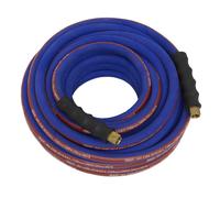 Sealey Tuyau D'Air 15M X 8Mm Avec Raccords 1/4"BSP Extra Robuste AH15R