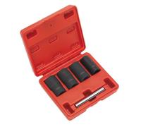 Sealey Verrouillage Roue Écrou Enlever Set 5pc 1.3cmSq Drive SX201