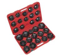 Sealey Vs7006 Oil Filter Cap Wrench Set 30Pc