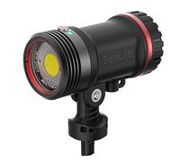 Sealife Sea Dragon 5000+ Color Boost COB LED Photo-Video Light (incl. tête d'éclairage, adaptateur Flex-Connect YS & 1" Ball Joint, batterie et chargeur)