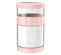Sealomg Récipient de fermentation en verre antidérapant avec couvercle amovible à large ouverture Passe au lave-vaisselle 1,587,6 g Double compartiment pour cornichons