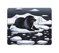 Seals on ice7 x 21,8 cm Tapis de souris, tapis de souris de jeu, multi-code