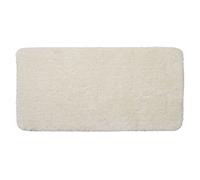 Sealskin Angora tapis de bain 140x70 cm rectangulaire blanc 800118