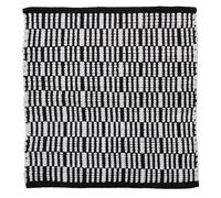 Sealskin Bandra tapis de bain 60x60 cm carré noir 800106