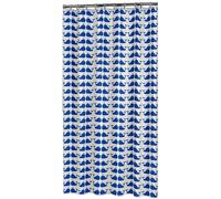 Sealskin Brix rideau de douche 200x180 cm blanc-bleu 210971324