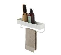 Sealskin Brix Support Mural avec Porte-Serviettes 35 cm Blanc