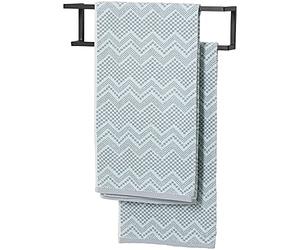 Sealskin Carré Porte-Serviettes Rail Petit Modèle Noir 48 x 12 x 12 cm