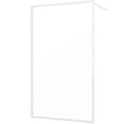 Sealskin Contour paroi de douche walk-in 100 cm blanc mat/verre transparent CDA30986025100