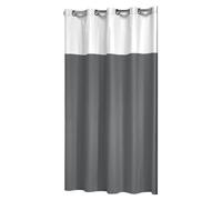 Sealskin Double, Rideau de douche, Polyester/Coton, 180x200 cm, Gris