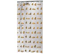 Sealskin Duckling, Rideau de douche, PEVA, 180x200 cm, Jaune