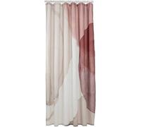 Sealskin Earth Rideau de douche 180x200 cm Polyester Rose foncé / Blanc cassé