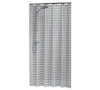 Rideau de douche Hammam 180 cm Argenté