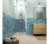 Sealskin INC porte de douche 90 cm à ouverture basculante chrome brillant/verre transparent XI200906265100