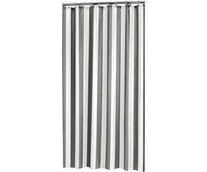 Sealskin Linje, Rideau de douche, Polyester, Gris, 180x200x0,5 cm