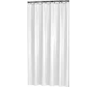 Sealskin Madeira, Rideau de douche, Polyester, Blanc
