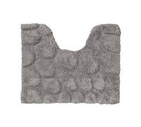 Sealskin Pebbles, Tapis de contour WC, Coton, Gris
