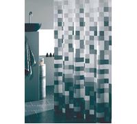 Sealskin Pixel rideau de douche 200x180 cm blanc-noir 232651319