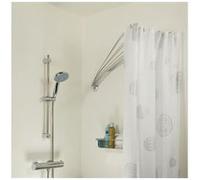 Sealskin Rail pour rideau de douche Ombrelle d'angle Chrome Argent G