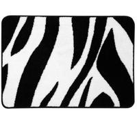 Sealskin Safari tapis de bain 90x60 cm rectangulaire blanc-noir 293553619