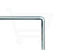 Sealskin Seallux, Barre de rideau de douche en U, Acier inoxydable, Aluminium mat