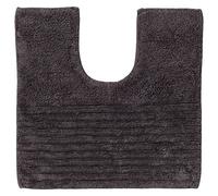 Sealskin Tapis de Bain Contour WC, Coton, Anthracite, 50 x 45 x 3 cm