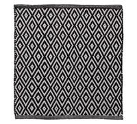 Sealskin Trellis tapis de bain 60x60 cm carré noir 800107
