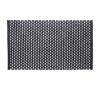 Sealskin Woodblock tapis de bain 90x52 cm rectangulaire noir 800125