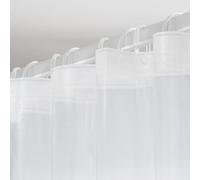 SealskinClear Rideau de douche PEVA, Transparent