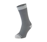SEALSKINZ chaussette imperméable de taille moyenne pour le temps chaud - gris, M
