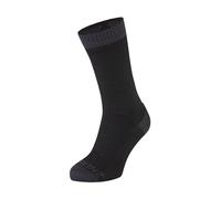 SEALSKINZ chaussette imperméable de taille moyenne pour le temps chaud - noir/gris, XL