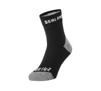 SEALSKINZ Dunton Waterproof All Weather Ankle Length Sock with Hydrostop Chaussettes imperméables Toutes Saisons, Noir, M Mixte