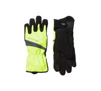 SEALSKINZ Gant du vélo imperméable pour Tous Les Temps - Noir/Jaune néon, XL