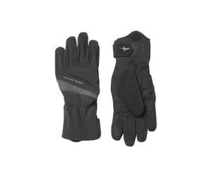 SEALSKINZ Gant du vélo imperméable pour Tous Les Temps - Noir, S